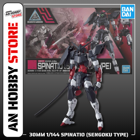 BANDAI MÔ HÌNH LẮP RÁP 30MM 1/144 EXM-A9s SPINATIO (SENGOKU TYPE)