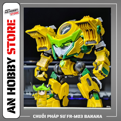MÔ HÌNH LẮP RÁP YILICHUANGWAN CHUỐI PHÁP SƯ FR-M03 BANANA GUADIAN