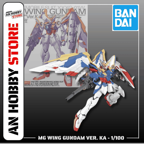 [HÀNG SẴN] BANDAI MÔ HÌNH LẮP RÁP MG 1/100 WING GUNDAM VER. KA