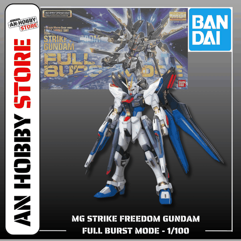 [HÀNG SẴN] BANDAI MÔ HÌNH LẮP RÁP MG 1/100 STRIKE FREEDOM GUNDAM FULL BURST MODE