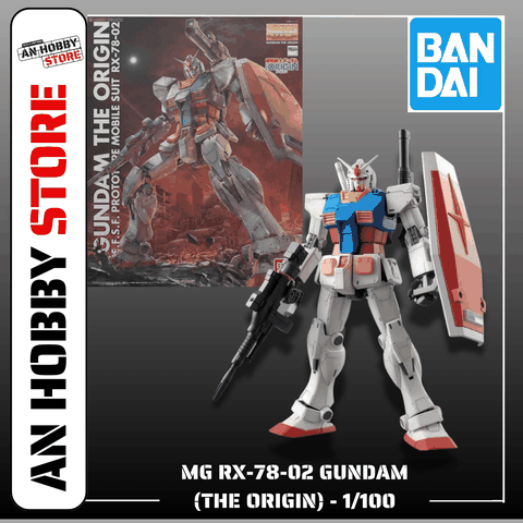 [HÀNG SẴN] BANDAI MÔ HÌNH LẮP RÁP MG 1/100 RX-78-02 GUNDAM (THE ORIGIN)