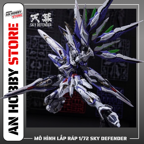 [HÀNG SẴN] MÔ HÌNH LẮP RÁP 1/72 SKY DEFENDER LEVEL ULTIMATE