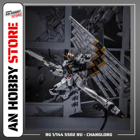 [HÀNG SẴN] MÔ HÌNH LẮP RÁP 5502 RG 1/144 NU CHANG LONG