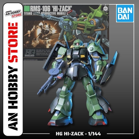 [HÀNG SẴN] BANDAI MÔ HÌNH LẮP RÁP 1/144 HG HI ZACK CHÍNH HÃNG