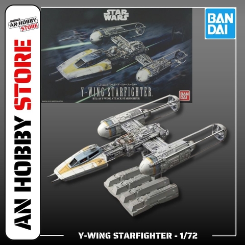 [HÀNG SẴN] BANDAI MÔ HÌNH LẮP RÁP 1/72 Y-WING STARFIGHTER CHÍNH HÃNG