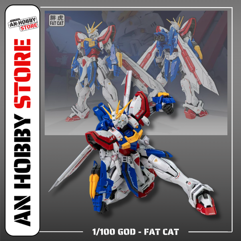 [HÀNG ĐẶT TRƯỚC] MÔ HÌNH LẮP RÁP FAT CAT 1/100 MG GOD GUNDAM