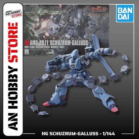 [HÀNG SẴN] BANDAI MÔ HÌNH LẮP RÁP HG 1/144 SCHUZRUM-GALLUSS