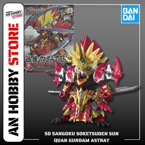[HÀNG CÓ SẴN] BANDAI MÔ HÌNH lắp ráp SD Tam Quốc SUN QUAN ASTRAY