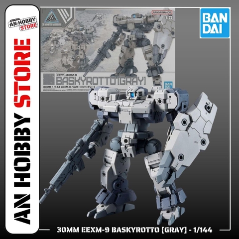 [HÀNG CÓ SẴN] BANDAI Mô Hình Lắp Ráp 30MM 1/144 eEXM-9 BASKYROTTO [GRAY]