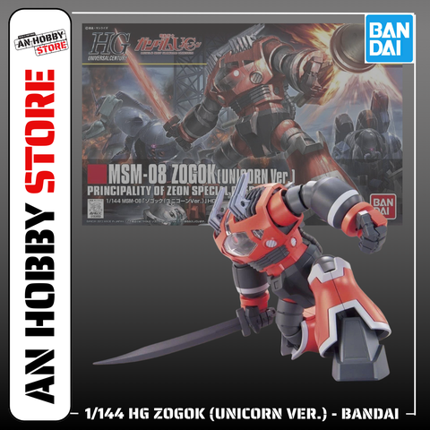 [HÀNG SẴN] BANDAI MÔ HÌNH LẮP RÁP 1/144 HG ZOGOK (UNICORN VER.) CHÍNH HÃNG