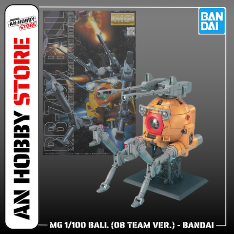 [HÀNG SẴN] BANDAI MÔ HÌNH LẮP RÁP MG 1/100 BALL (08 TEAM VER.) CHÍNH HÃNG