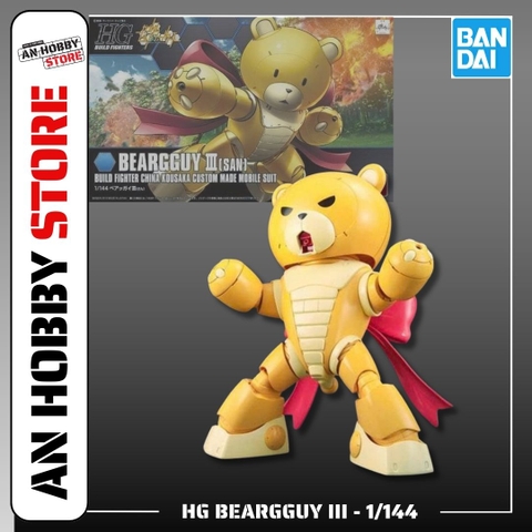 [HÀNG SẴN] BANDAI MÔ HÌNH LẮP RÁP HG 1/144 BEARGGUY III