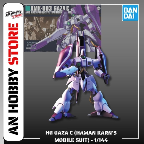 [HÀNG SẴN] BANDAI MÔ HÌNH LẮP RÁP HG 1/144 GAZA C (HAMAN KARN'S MOBILE SUIT)