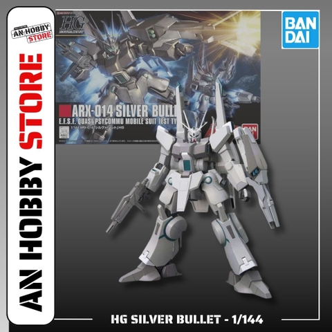 [HÀNG SẴN] BANDAI MÔ HÌNH LẮP RÁP HG 1/144 SILVER BULLET