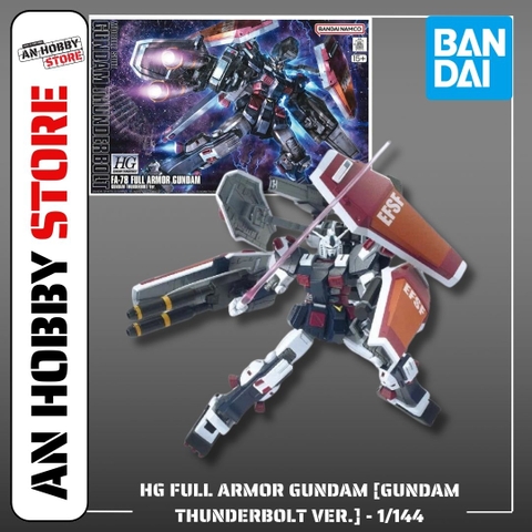 [HÀNG SẴN] BANDAI MÔ HÌNH LẮP RÁP HG 1/144 FULL ARMOR GUNDAM THUNDERBOLT Ver. CHÍNH HÃNG