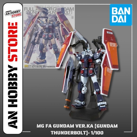 [HÀNG CÓ SẴN] BANDAI MÔ HÌNH LẮP RÁP MG 1/100 Mobile Suit FA-78 Full Armor Gundam (Gundam Thunerbolt) Ver.Ka