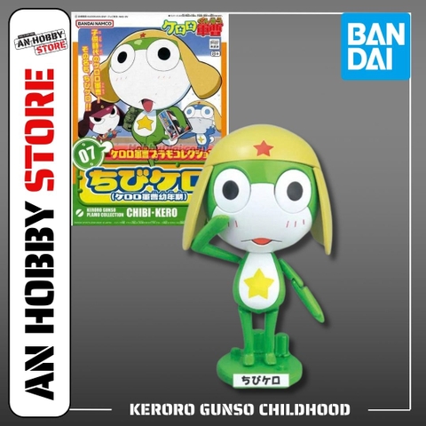 [HÀNG SẴN] BANDAI MÔ HÌNH LẮP RÁP KERORO GUNSO CHILDHOOD
