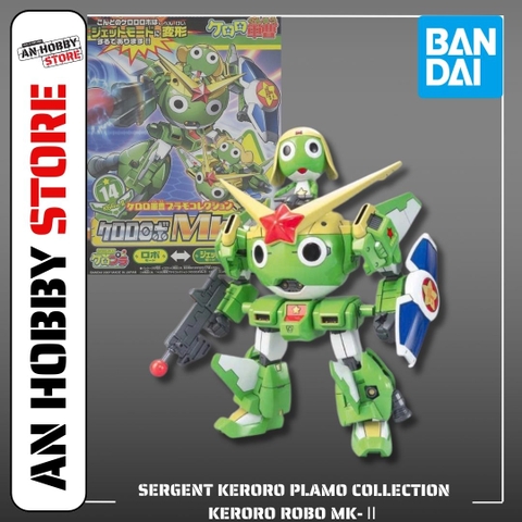 [HÀNG SẴN] BANDAI MÔ HÌNH LẮP RÁP SERGENT KERORO PLAMO COLLECTION KERORO ROBO Mk-Ⅱ