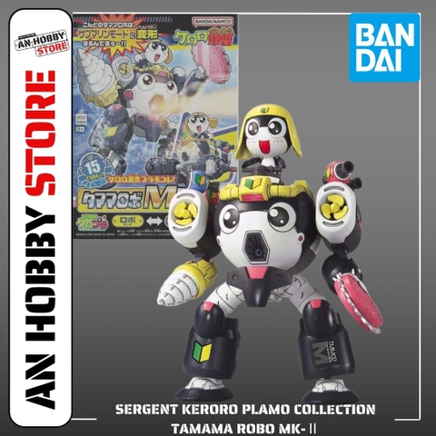[HÀNG SẴN] BANDAI MÔ HÌNH LẮP RÁP SERGENT KERORO PLAMO COLLECTION TAMAMA ROBO Mk-Ⅱ