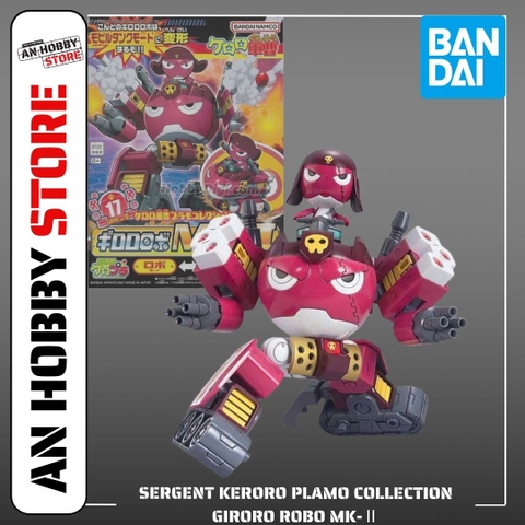 [HÀNG SẴN] BANDAI MÔ HÌNH LẮP RÁP SERGENT KERORO PLAMO COLLECTION GIRORO ROBO Mk-Ⅱ