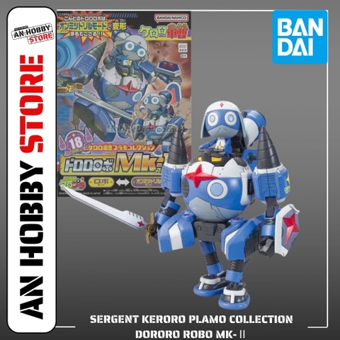 [HÀNG SẴN] BANDAI MÔ HÌNH LẮP RÁP SERGENT KERORO PLAMO COLLECTION DORORO ROBO Mk-Ⅱ