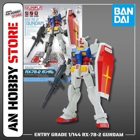 [HÀNG SẴN] BANDAI MÔ HÌNH LẮP RÁP ENTRY GRADE 1/144 RX-78-2 GUNDAM