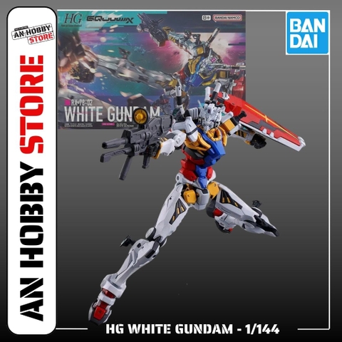 [HÀNG SẴN] BANDAI MÔ HÌNH LẮP RÁP HG 1/144 WHITE GUNDAM