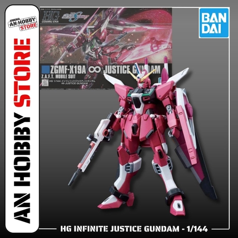 [HÀNG CÓ SẴN] BANDAI MÔ HÌNH LẮP RÁP HG1/144 INFINITE JUSTICE GUNDAM
