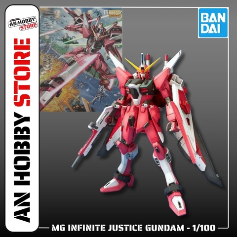 [HÀNG CÓ SĂN ] BANDAI Mô Hình Lắp Ráp MG 1/100 INFINITE JUSTICE GUNDAM