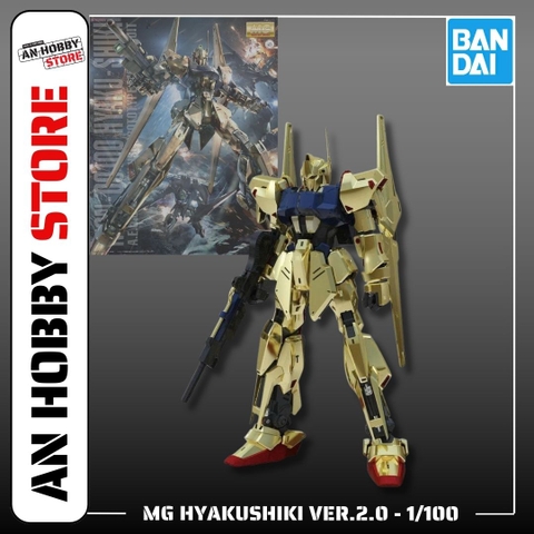 [HÀNG CÓ SẴN] BANDAI Mô hình lắp ráp MG 1/100 HYAKUSHIKI Ver.2.0 Gundam