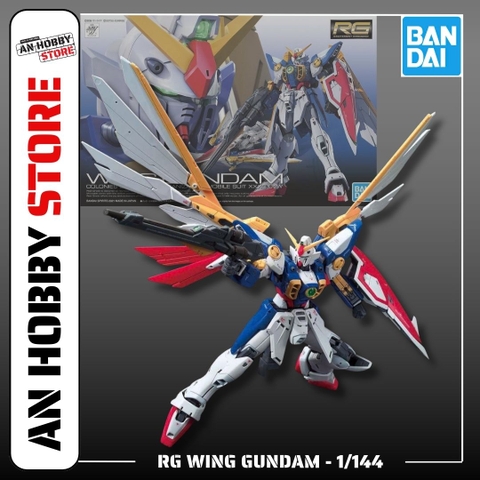 [HÀNG CÓ SẴN] BANDAI MÔ HÌNH LẮP RÁP RG 1/144 WING GUNDAM