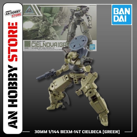 [HÀNG CÓ SẴN] BANDAI Mô hình lắp ráp 30MM 1/144 bEXM-14T CIELNOVA [GREEN]