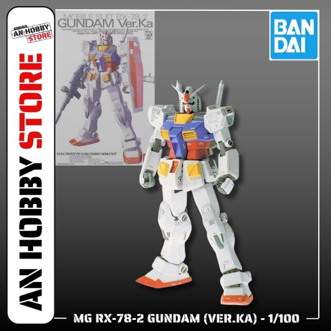[HÀNG SẴN] BANDAI MÔ HÌNH LẮP RÁP MG 1/100 RX-78-2 GUNDAM (Ver.Ka)