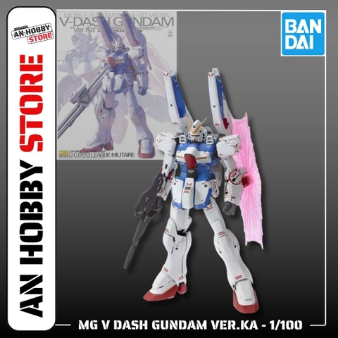 [HÀNG SẴN] BANDAI MÔ HÌNH LẮP RÁP MG 1/100 V DASH GUNDAM Ver.ka