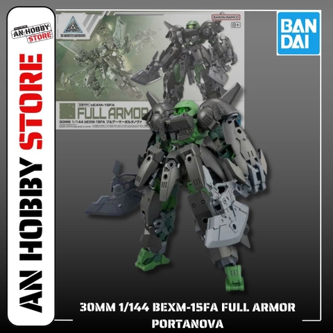 [HÀNG SẴN] BANDAI MÔ HÌNH LẮP RÁP 30MM 1/144 bEXM-15FA FULL ARMOR PORTANOVA