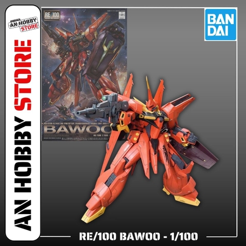 [HÀNG SẴN] BANDAI MÔ HÌNH LẮP RÁP RE/100 1/100 BAWOO