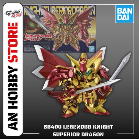 [HÀNG SẴN] BANDAI MÔ HÌNH LẮP RÁP BB400 LEGENDBB KNIGHT SUPERIOR DRAGON