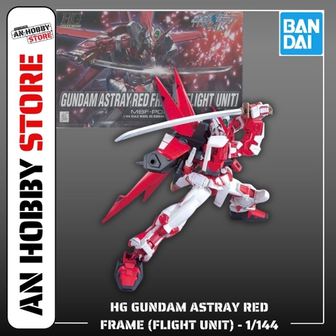 [HÀNG SẴN] BANDAI MÔ HÌNH LẮP RÁP HG 1/144 GUNDAM ASTRAY RED FRAME (FLIGHT UNIT) CHÍNH HÃNG