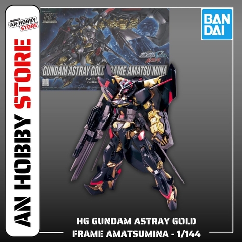 [hàng có sẵn] Bandai MÔ HÌNH LẮP RÁP HG 1/144 Astray Gold Frame Amatsu Mina gundam