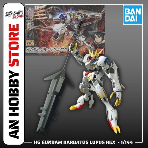 [HÀNG SẴN] BANDAI MÔ HÌNH LẮP RÁP HG 1/144 GUNDAM BARBATOS LUPUS REX CHÍNH HÃNG