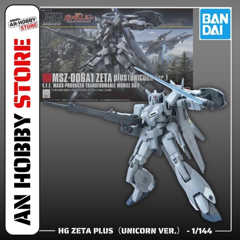 [HÀNG CÓ SẴN] BANDAI Mô hình lắp ráp HG 1/144 ZETA PLUS（UNICORN Ver.）
