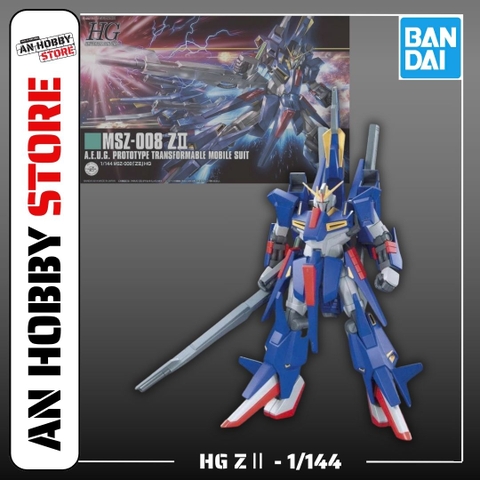 [HÀNG SẴN] BANDAI MÔ HÌNH LẮP RÁP 1/144 HGUC ZⅡ
