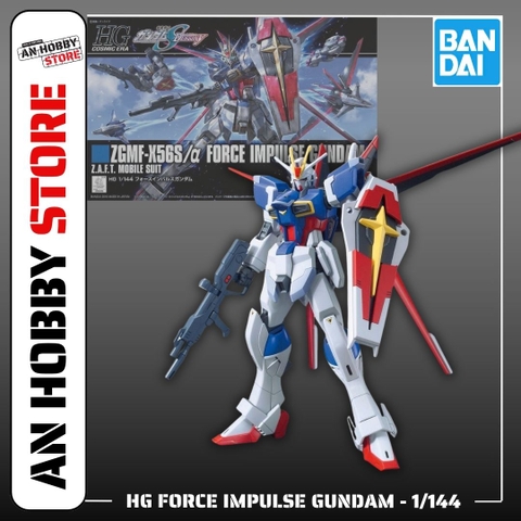 [HÀNG CÓ SẴN] BANDAI MÔ HÌNH LẮP RÁP HG 1/144 FORCE IMPULSE GUNDAM