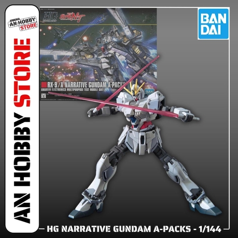 [HÀNG SẴN] BANDAI MÔ HÌNH LẮP RÁP HGUC 1/144 NARRATIVE GUNDAM A-PACKS