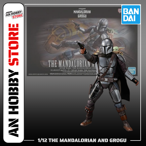 [HÀNG SẴN] BANDAI 1/12 THE MANDALORIAN AND GROGU STAR WARS CHÍNH HÃNG