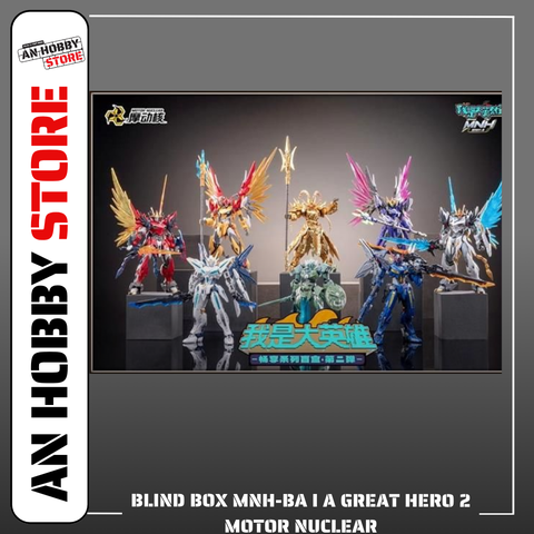[HÀNG SẴN] MOTOR NUCLEAR MÔ HÌNH LẮP RÁP MNH BA BLIND BOX BLINDBOX I AM GREAT HERO 2 - TẶNG BASE
