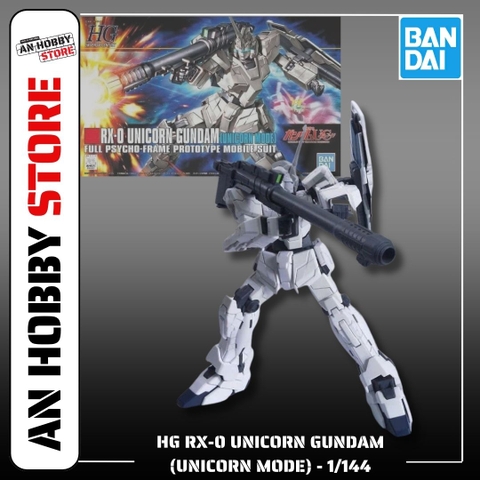 [HÀNG SẴN] BANDAI MÔ HÌNH LẮP RÁP 1/144 HG RX-0 UNICORN GUNDAM (UNICORN MODE)