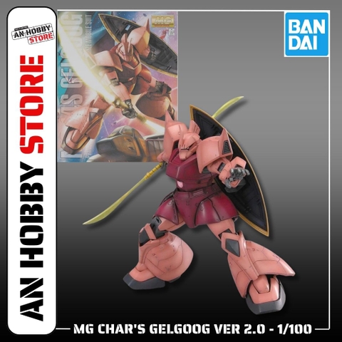 [HÀNG SẴN] BANDAI MÔ HÌNH LẮP RÁP MG 1/100 CHAR'S GELGOOG ver 2.0 CHÍNH HÃNG