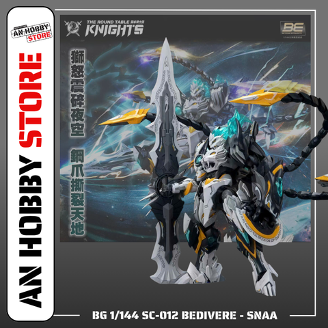 [HÀNG SẴN] SNAA MÔ HÌNH LẮP RÁP BG 1/144 SC-012 RAMPAGE LION BEDIVERE (TẶNG BASE, DECAL NƯỚC)