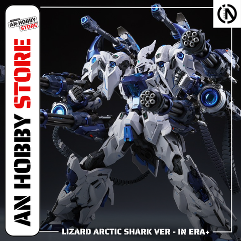 [TRẢ HÀNG] IN ERA+ MÔ HÌNH LẮP RÁP LIZARD ARCTIC SHARK VER (TẶNG BASE, DECAL NƯỚC)